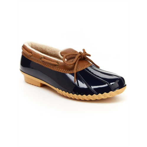 JBU by Jambu woodbury womens faux leather duck toe loafers