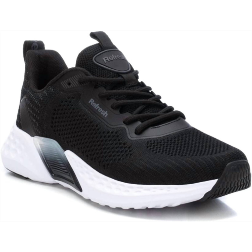 Xti womens sneakers in black