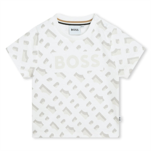 BOSS white logo t-shirt