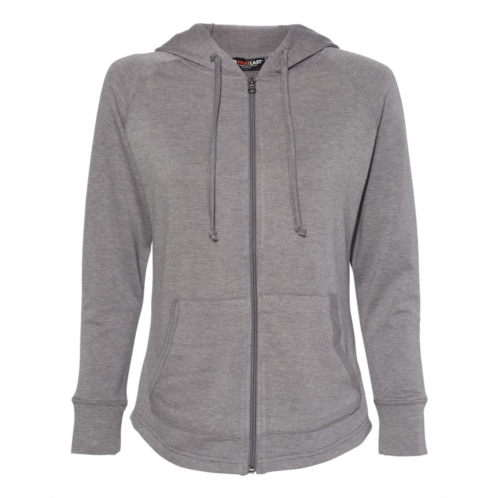 Weatherproof womens heatlast fleece faux cashmere full-zip hooded sweatshirt