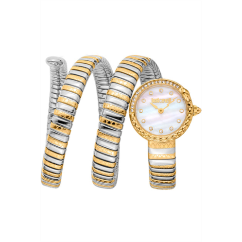 Just Cavalli womens signature snake 23mm quartz watch