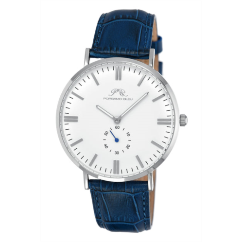 Porsamo Bleu henry mens leather watch