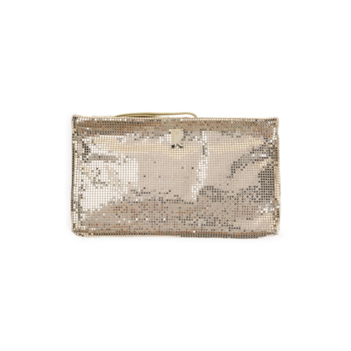 Rabanne gold brass pochette handbag