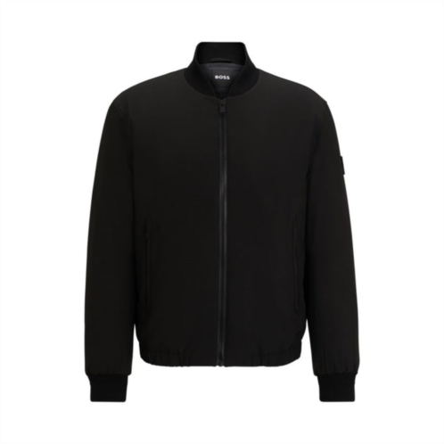 BOSS regular-fit jacket in bi-stretch fabric