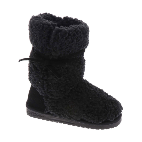 Muk Luks clementine womens faux fur mid-calf winter & snow boots