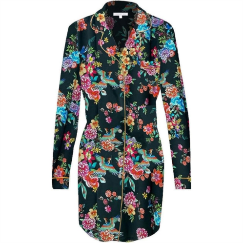 Johnny Was women sognatore neros long sleeve sleepwear shirt multicolor