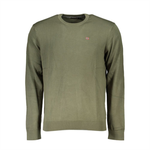 Napapijri classic crew neck cotton mens sweater