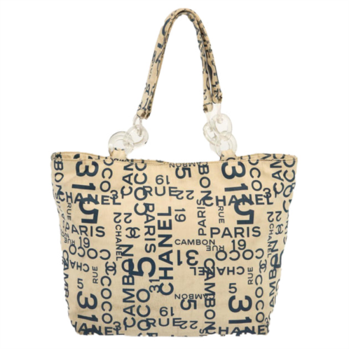 Chanel shopping canvas tote bag (pre-owned)