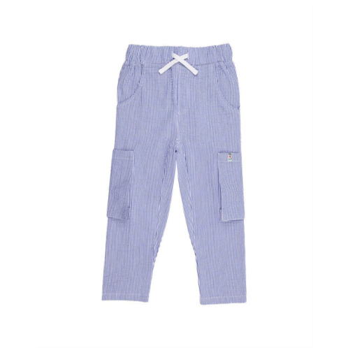 Lilly and Sid woven stripe cargo pant