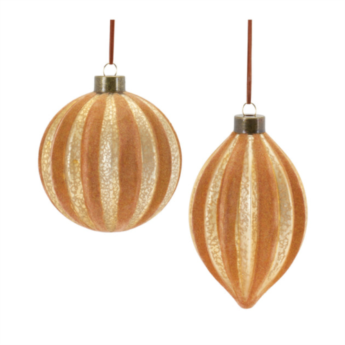 HouzBling ornament (set of 12) 5h, 5.5h glass