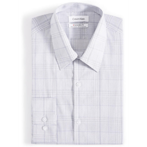 Calvin Klein mens wrinkle resistant stretch button-down shirt