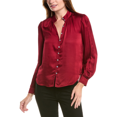 Bella Dahl shirred button up blouse