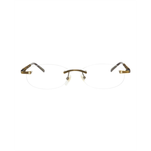 Gucci round-frame metal optical frames