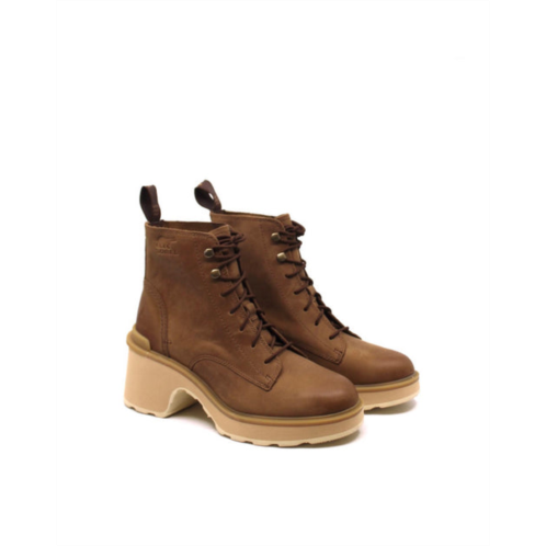 SOREL hi-line lace up boot in umber/ceramic