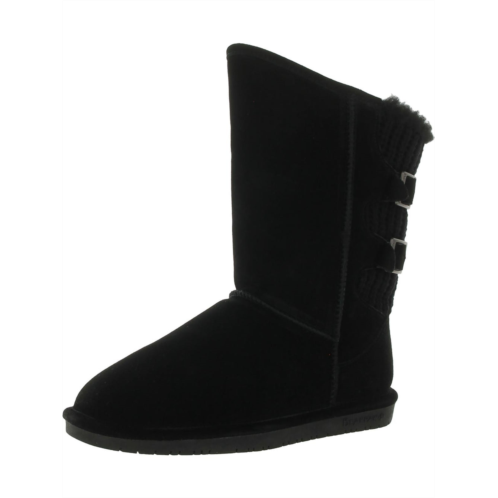 Bearpaw boshie womens suede faux fur lined winter & snow boots