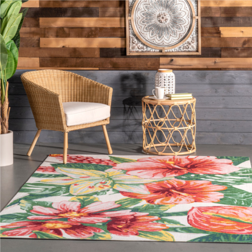 NuLOOM contemporary floral sabrina area rug