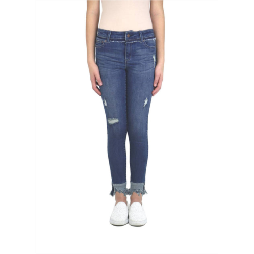 Tractr girls high rise skinny jeans in nina