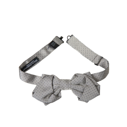 Dolce & Gabbana silk adjustable neck men bow mens tie