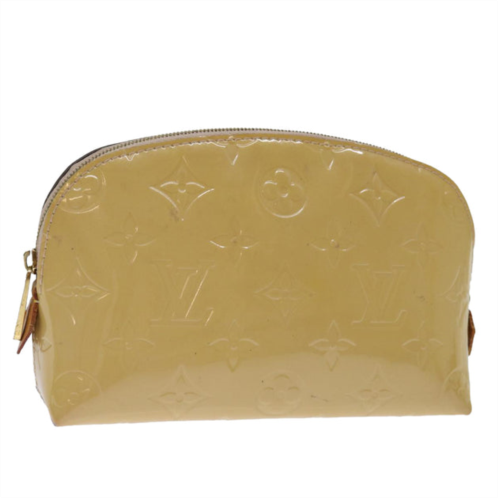 Louis Vuitton cosmetic pouch patent leather clutch bag (pre-owned)