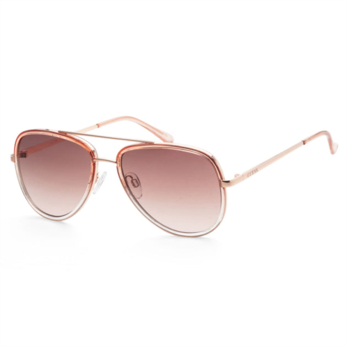 Guess womens 59mm pink sunglasses gf0417-72b