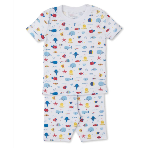 Kissy Kissy boys sea life blue pajama set in multi