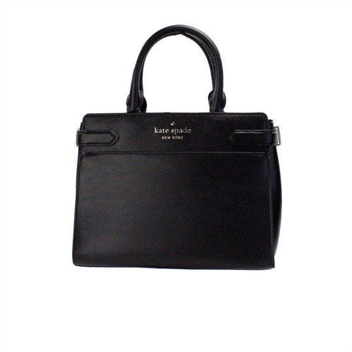 Kate Spade staci medium saffiano leather crossbody satchel bag womens handbag