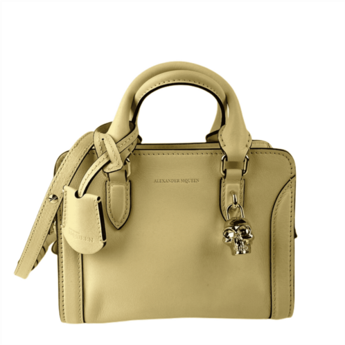 Alexander McQueen womens leather skull padlock handbag