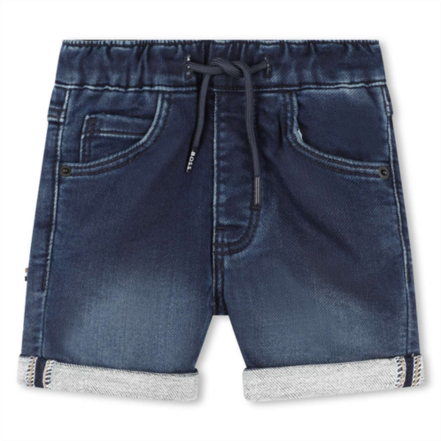 BOSS blue denim shorts