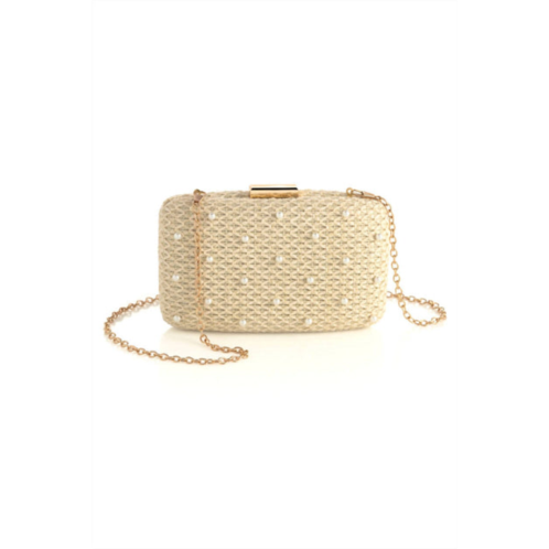 Shiraleah lola minadiere crossbody bag in ivory