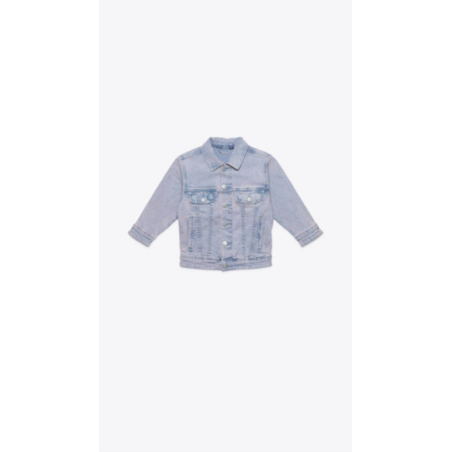 Molo girls - helene denim jacket in blush blue wash