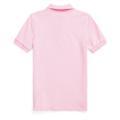 POLO RALPH LAUREN pink logo cotton polo