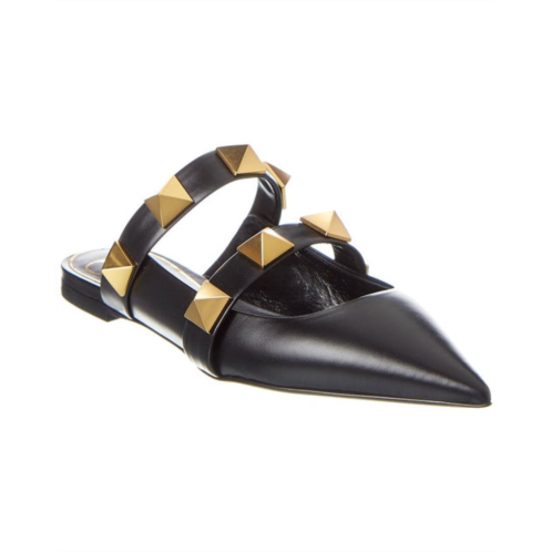 Valentino roman stud leather flat