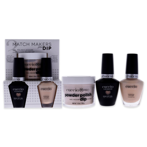 Cuccio Colour match makers plus dip - skin to skin by for women - 3 pc