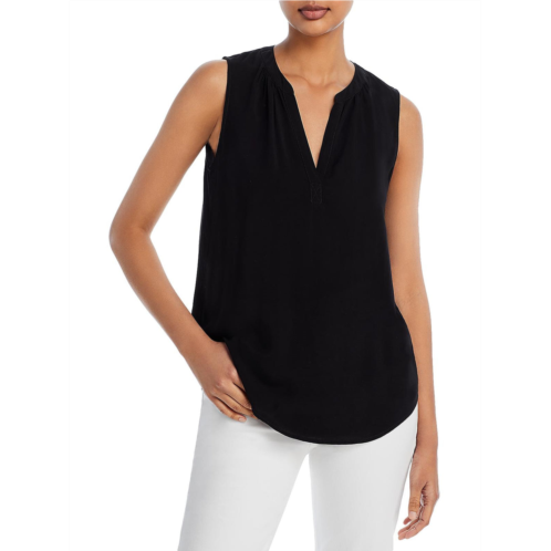 VELVET BY GRAHAM & SPENCER womens sleeveless v-neck tank top