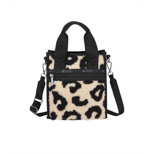 LeSportsac denim mini north/south tote