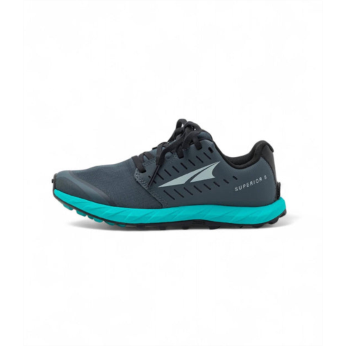 ALTRA womens superior 5 trail running shoes in dark slate