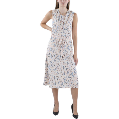 POLO RALPH LAUREN womens daytime floral print midi dress