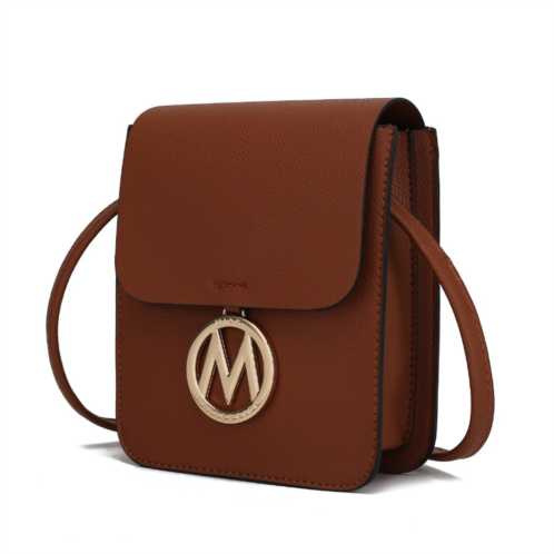 MKF Collection By Mia K. skylar vegan leather womens crossbody handbag