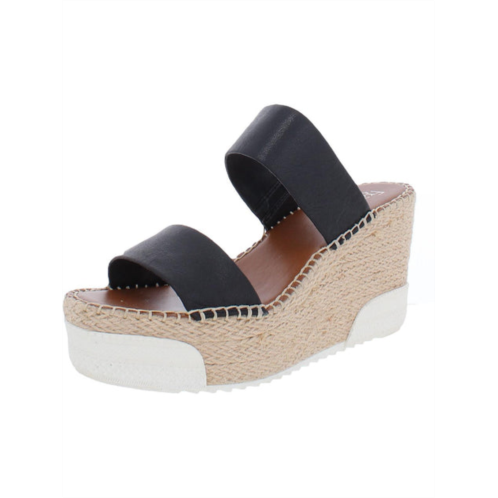 Franco Sarto nora womens wedge open toe espadrilles