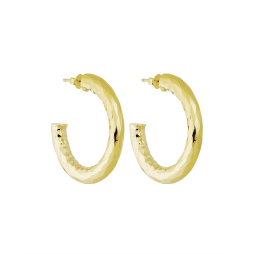 MACHETE 1 wavelet hoops in gold