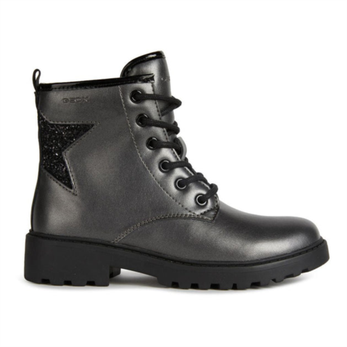 Geox gray casey star boots