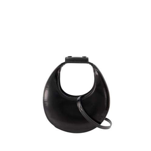 Staud good night moon purse - leather - black