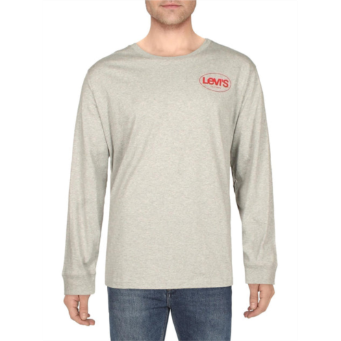 Levi mens relaxed crewneck graphic t-shirt