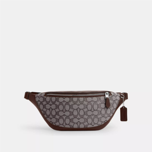 Coach Outlet warren belt bag in signature jacquard