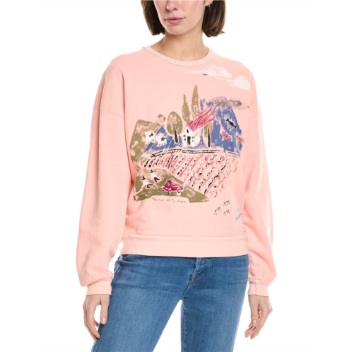 MOTHER the drop square sweatshirt