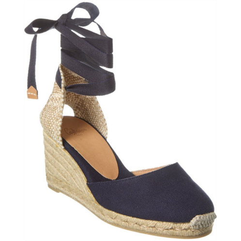 Castaner carina 60 canvas wedge espadrille