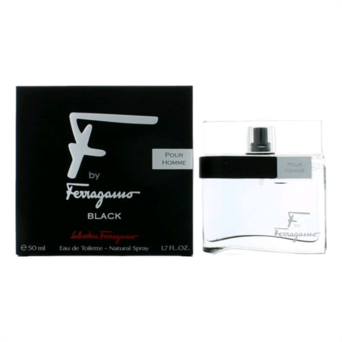 Salvatore Ferragamo f black by , 1.7 oz eau de toilette spray for men