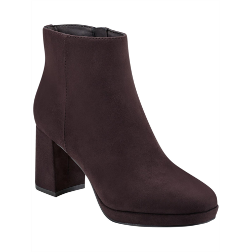 Bandolino colleen 2 womens faux suede round toe ankle boots