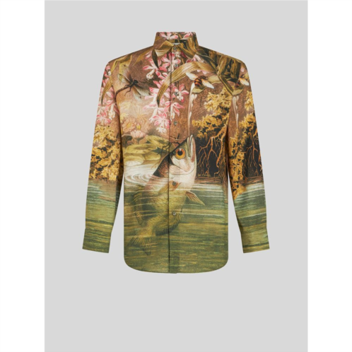 ETRO oversize printed shirt