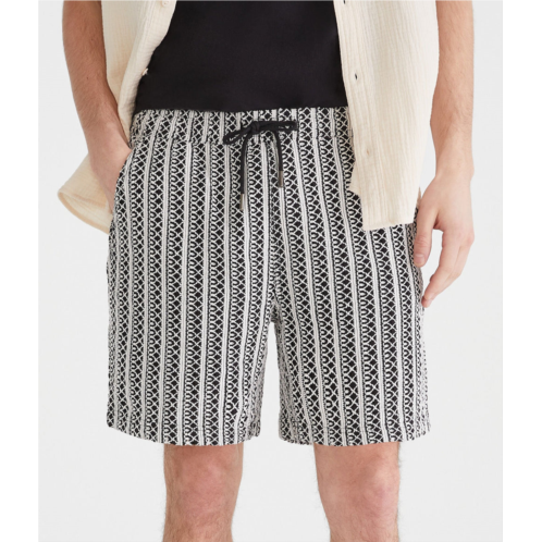 Aeropostale textured stripe all day jogger shorts 7
